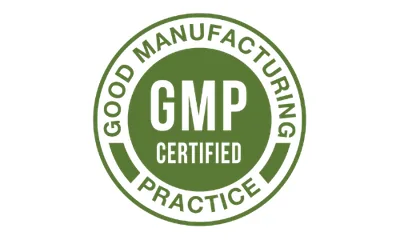 ElectroSlim GMP manufacturing badge